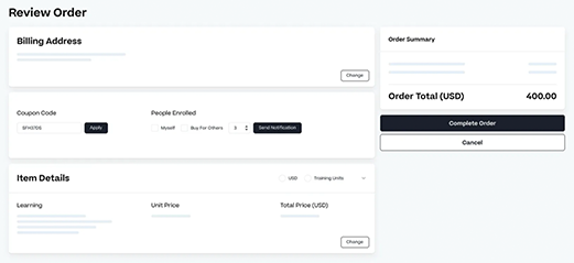 Review Order